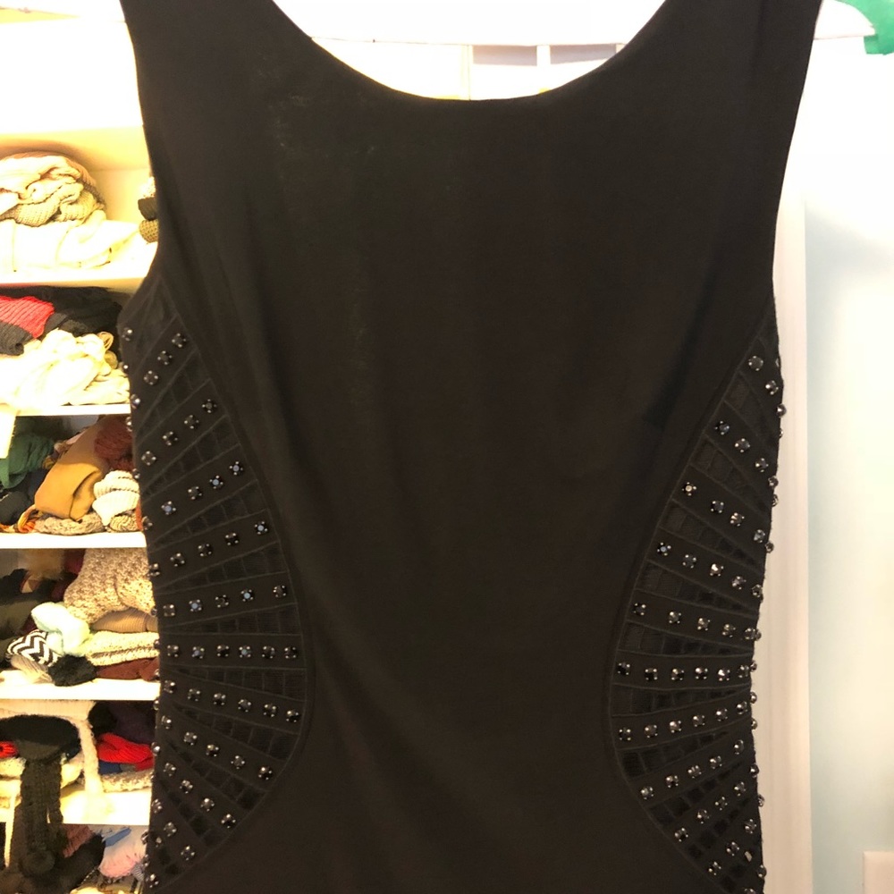 Long Black Fitted Dress